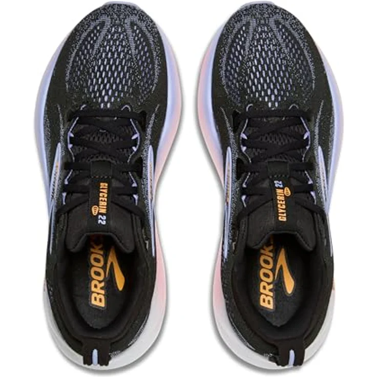 Brooks Running Glycerin 22 Damen Laufschuhe, komfortabel und atmungsaktiv, Schwarz, Größe 37.5 – Bild 5