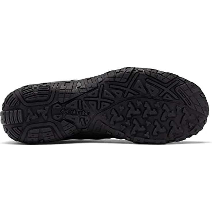 Columbia Woodburn II 1553001012, Wasserdichte Trekkingschuhe für Herren, Schwarz, leichtes Leder-Mesh-Obermaterial, gepolsterte Zwischensohle, abriebsfeste Außensohle – Bild 5