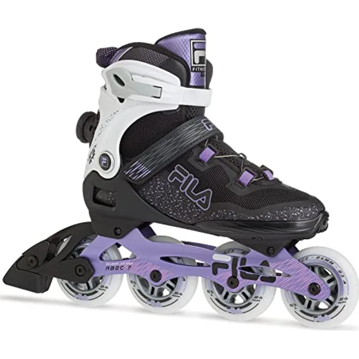 FILA FS Rol LEGACY QF Lady, Damen Rollschuhe mit hohem Cuff, Air Flow-Technologie, 84 mm Räder, violett