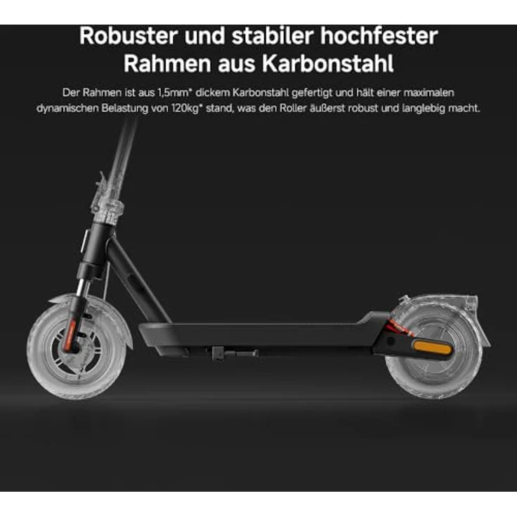 XIAOMI Electric Scooter 5 MAX GE AX, E-Scooter mit bis zu 60 km Reichweite, Blau – Bild 11
