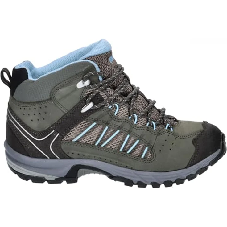 Meindl Damen Journey Mid GTX, Wanderschuh aus Nubukleder mit GORE-TEX® Futter, anthrazit/orange, Größe 43 – Bild 8