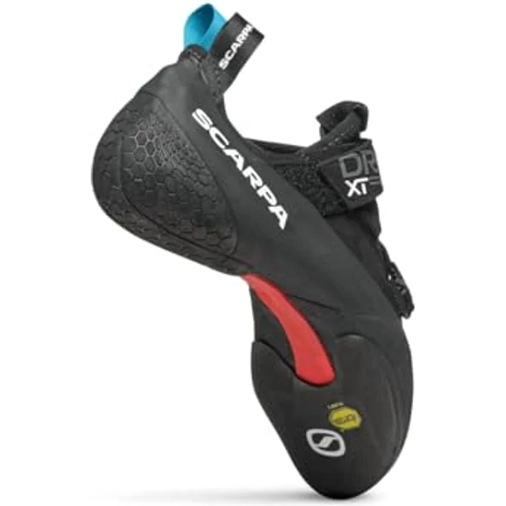 Scarpa Drago XT Kletterschuhe, Sensibilität & Hook Performance, Größe 43.5, Grau, Schwarz – Bild 8
