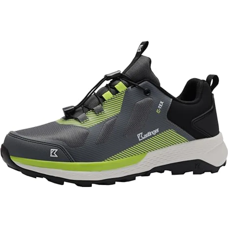 Kastinger LH Lental Low Wanderschuh, Grau mit Gummizug und Tex-Membrane für trockene Füße