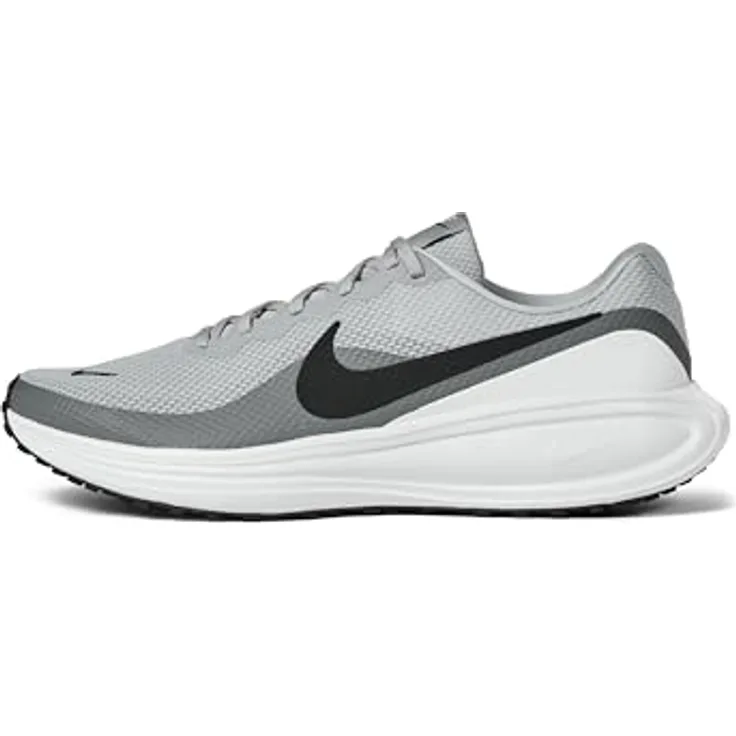 Nike Revolution 8 Herren Laufschuhe, atmungsaktives Mesh-Obermaterial, Schaumstoff-Mittelsohle, Gummi-Außensohle, ideal für Normalpronierer, schwarz