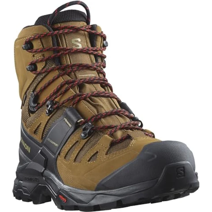 Salomon Quest 4 GTX, Herren Wanderschuhe, wasserdicht und atmungsaktiv, Braun, Größe 42 2/3 – Bild 5