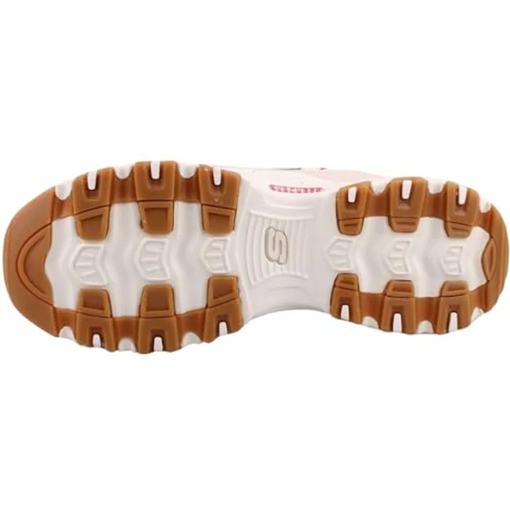 Skechers D'Lites - Bold Views, Halbschuhe für Damen aus Textil und Naturleder, Schnürverschluss – Bild 4