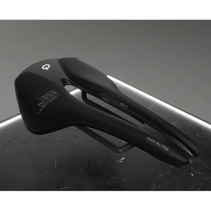 Prologo Nago R4 Pas, Fahrradsattel mit PAS-Technologie und ergonomischem Design, schwarz – Bild 3