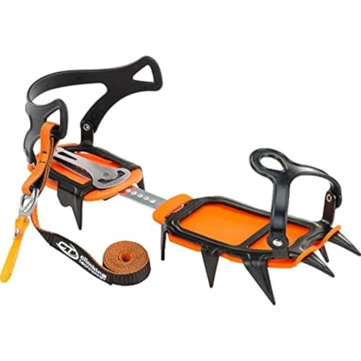Climbing Technology Ice Classic, Harscheisen für Unisex Erwachsene, Einheitsgröße, schwarz, hergestellt in Italien