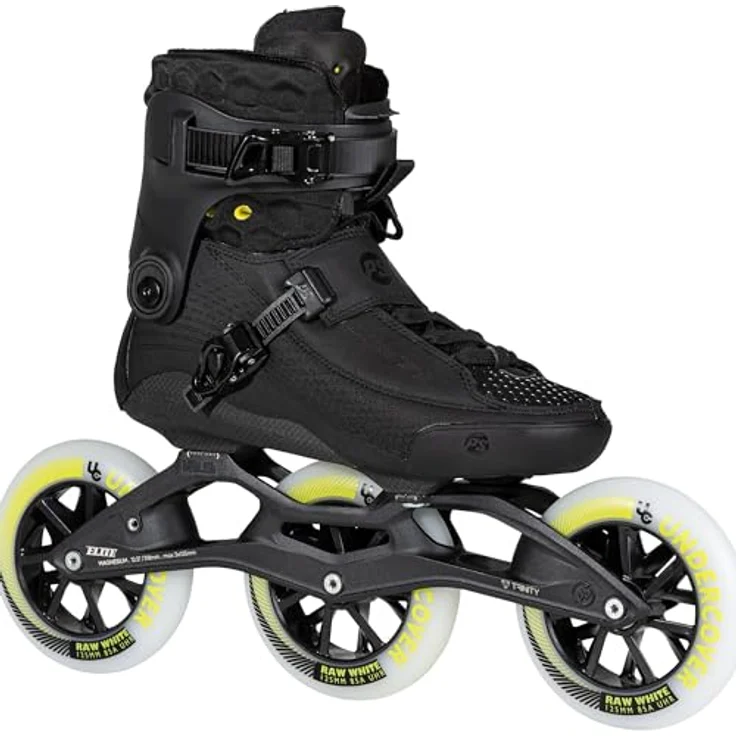Powerslide SWELL Carbon 125, Inline Skates (Größe 38) mit Kohlefaserschale, TRINITY Montage und 125-mm-Rädern – Bild 2
