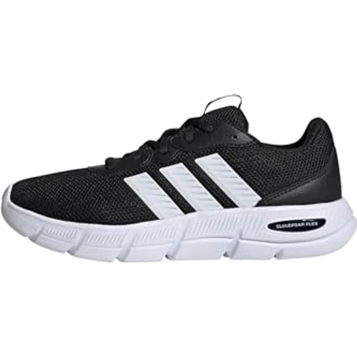 Adidas Cloudfoam Flex Laces, Laufschuhe für Damen mit optimaler Dämpfung und flexiblem Komfort, hellgrau – Bild 1
