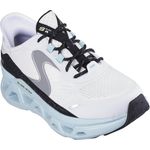 Skechers GLIDE STEP ALTUS Slip-Ins, Herrenschuhe in Weiß mit Air Cooled Memory Foam und atmungsaktivem Innenfutter