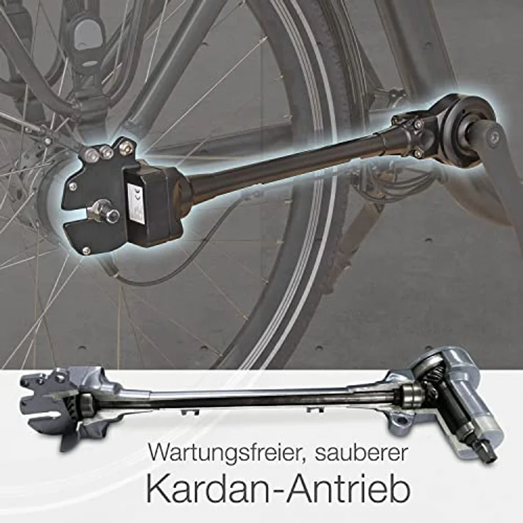 aktivelo Elektrofahrrad, Alu Tiefeinsteiger City E-Bike 26 Zoll, Samsung Akku, 110 km Reichweite, für Damen und Herren - Preisvergleich – Bild 4