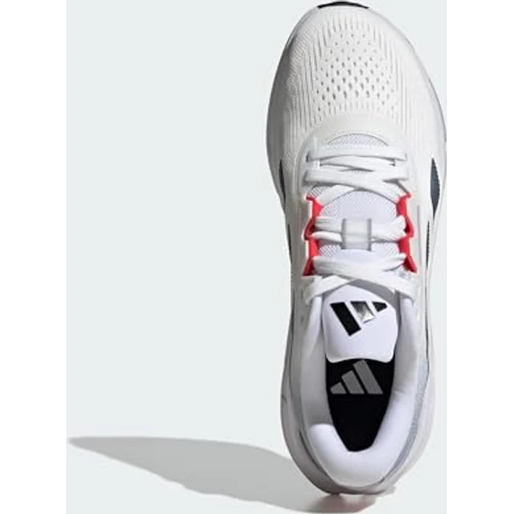 adidas Laufschuhe JQ5081 für Herren, atmungsaktiv, neutral, Cloud White/Core Black/Pure Ruby – Bild 5