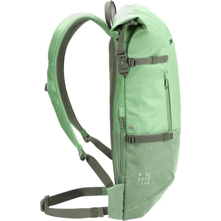 VAUDE Cityrucksack CityGo II 23 Liter in Mint, wasserdichter Rucksack für Damen & Herren, leichter Daypack mit Laptop-Fach und LED-Ready Funktion - ideal für den urbanen Alltag – Bild 4