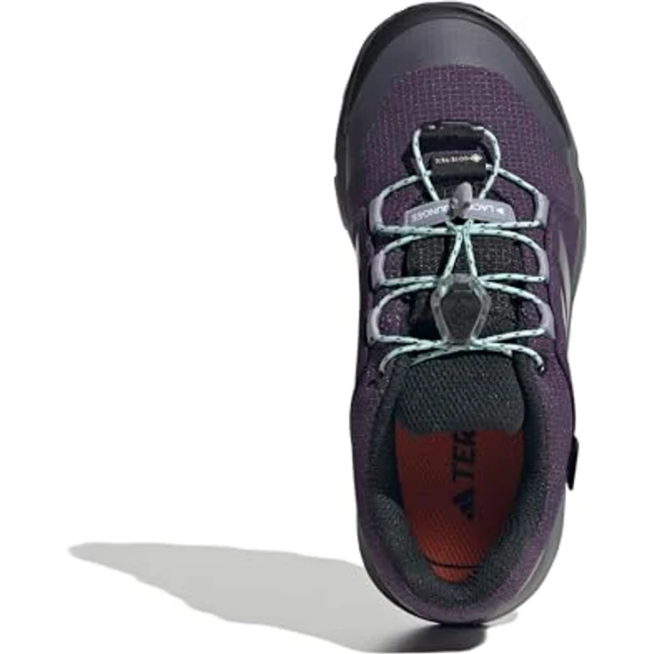 adidas TERREX Wanderschuh, wasserdicht, Größe 38, Aurora Plum / Silver Metallic / Semi Flash Aqua – Bild 7
