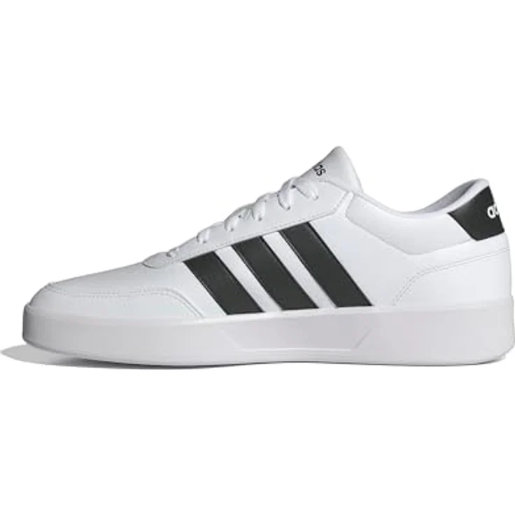 adidas Breaknet 3.0, Laufschuhe mit Synthetik-Obermaterial und EVA-Einlegesohle, Cloud White/Core Black, EU 37 1/3 – Bild 5