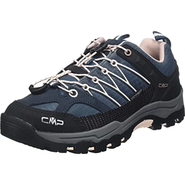 CMP Kinder-Trekkingschuhe Rigel Low Wp, Moderner Wanderschuh für Komfort, grau – Bild 1