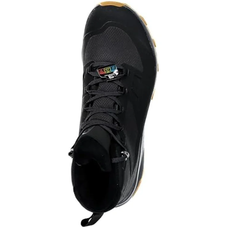 Salomon OUTsnap CSWP M, Wasserdichter und wärmender Wanderschuh mit CONTAGRIP®-Sohle, schwarz – Bild 4