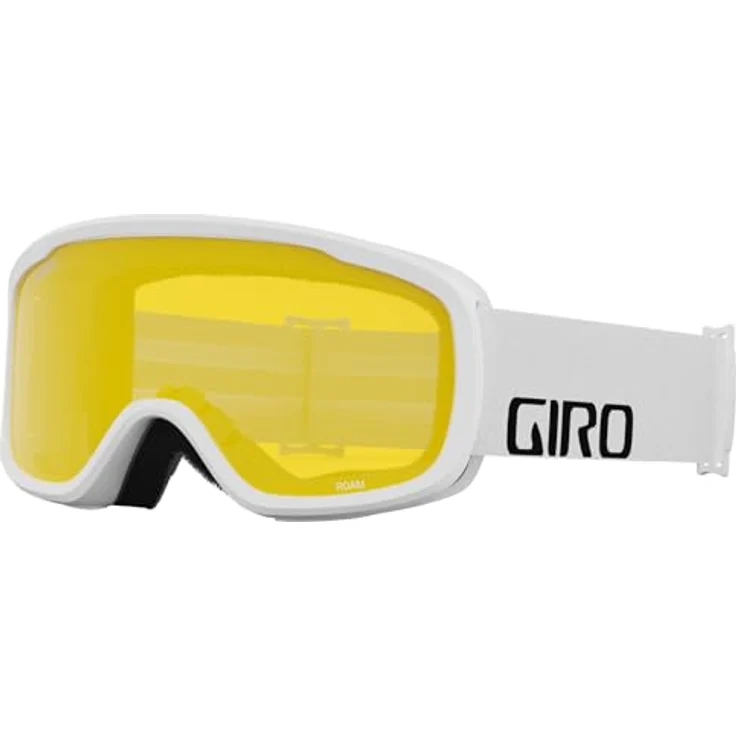 Giro Roam Skibrille, EXV Rahmen Design, zylindrische thermoformed Scheibe, loden green - 26% VLT - S2, yellow - 84% VLT - S0, OTG friendly, riesiges Sichtfeld – Bild 4