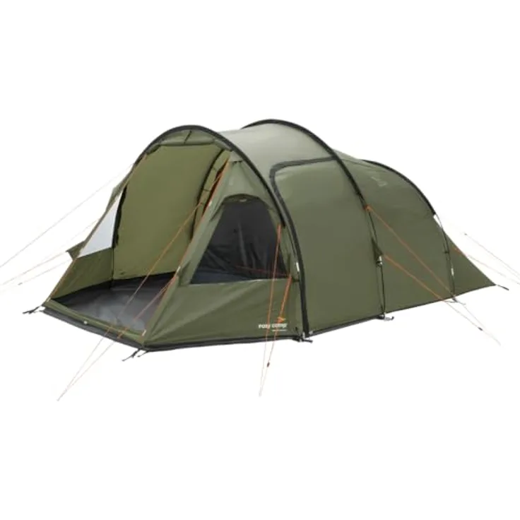 Easy Camp Hidra 5 Blackroom, 14m² Familienzelt für 5 Personen, wetterfest und leicht transportierbar