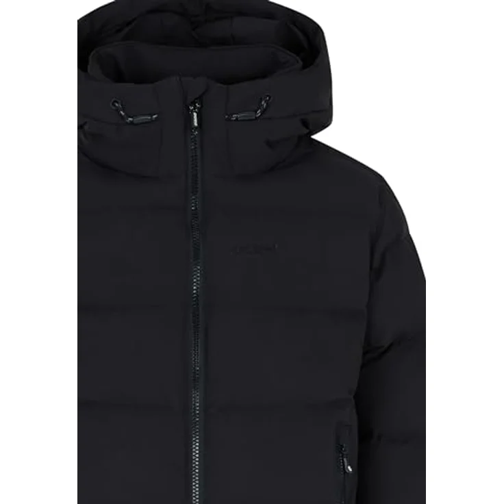 Protest PRTELINY JR, Kinder Schneejacke in True Black mit PFC-freier, wasserabweisender Beschichtung und 10.000 mm Wassersäule, Größe 140 – Bild 4