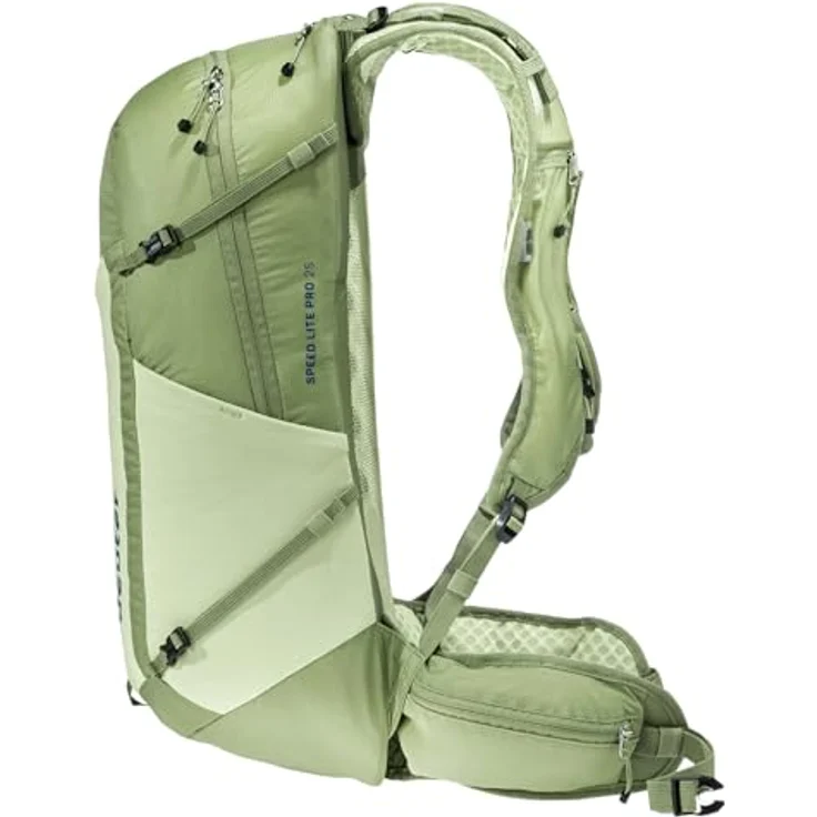 deuter Speed Lite Pro 25, leichter Wanderrucksack mit LiteAir-Rückensystem und Trinksystem für bis zu 3L, grau – Bild 5