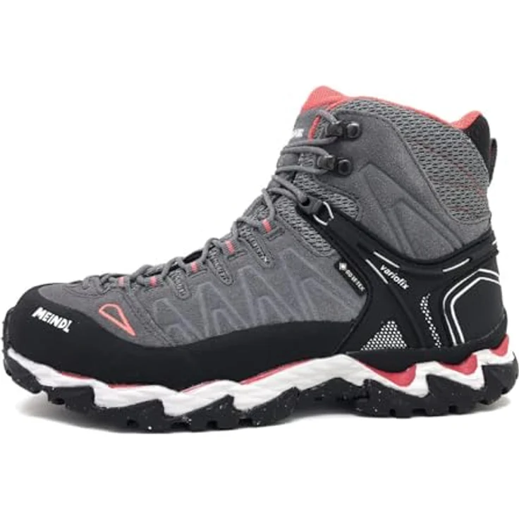 Meindl Lite Hike Lady GTX, Damen Wanderschuhe mit Gummigürtel und Multigrip® G4 Sohle, Schwarz, Größe 37 – Bild 2