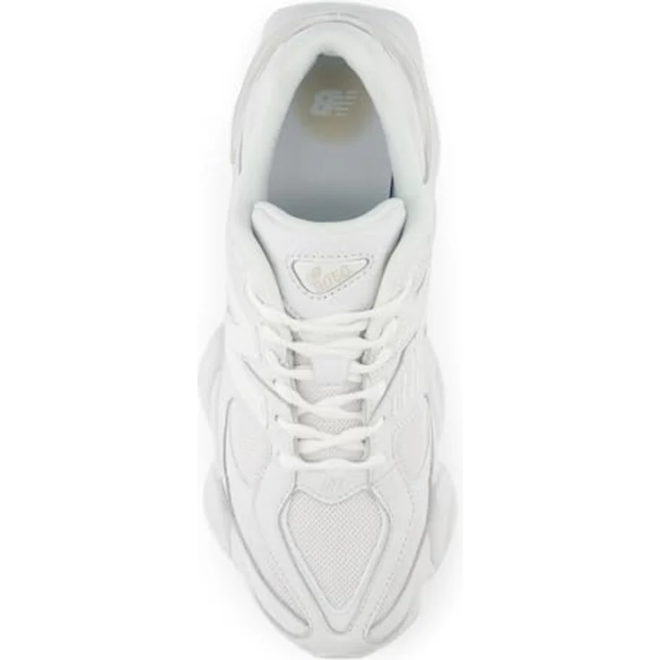 New Balance 9060 'Dreifach Weiß', Unisex Sneaker mit ABZORB-Fersendämpfung und rutschhemmender Laufsohle, U9060NRJ – Bild 6