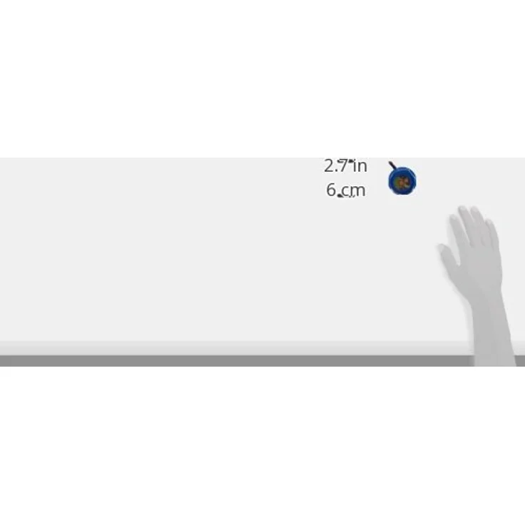 Bike Fashion Der Mondbär Fahrradglocke, Kinder Fahrradklingel, blau, 5 x 5 x 5 cm – Bild 2