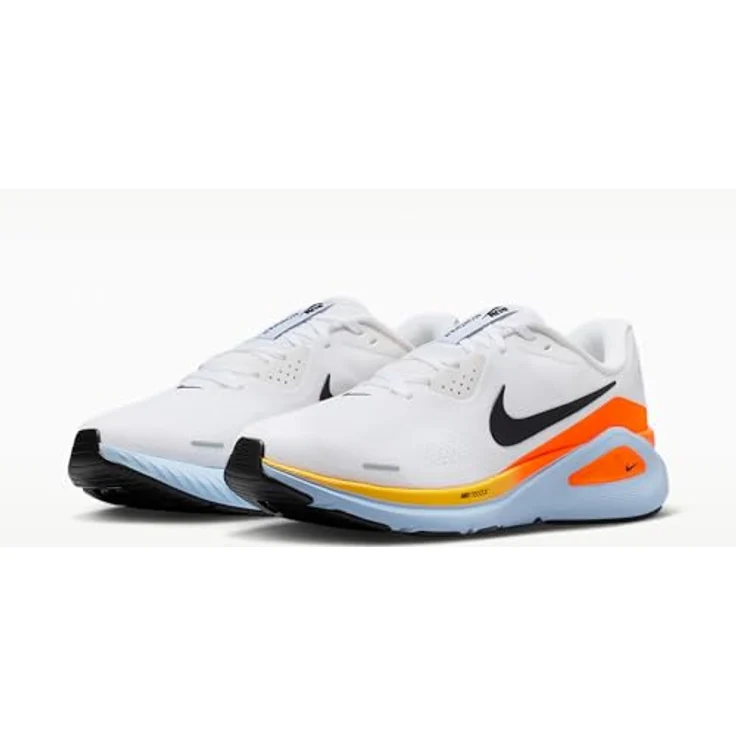 Nike Structure 26, Laufschuh für Straßenläufe mit ReactX-Schaumstoff, Weiß, Gr. 45.5 – Bild 5