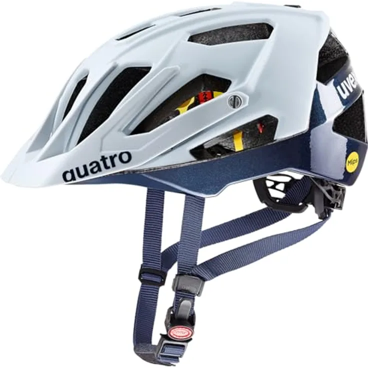 Uvex Sports Velohelm, MIPS-Helm für Mountainbiker, 52-57 cm, optimales Belüftungssystem mit 17 Öffnungen, verstellbares Visier