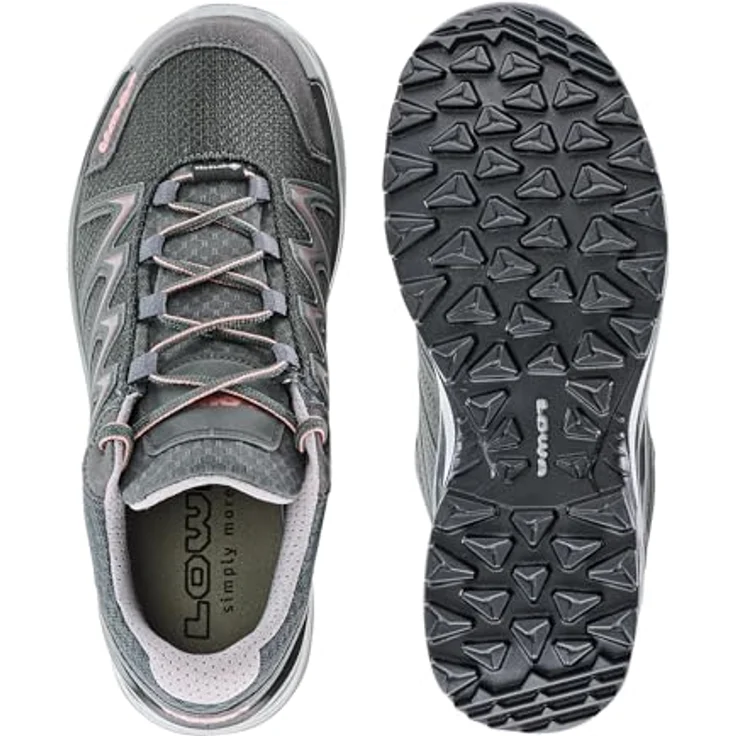 Lowa INNOX PRO GTX LO Ws Wanderschuh, Damenmodell in grau aus Synthetik mit wasserdichter Gore-Tex-Membran – Bild 7