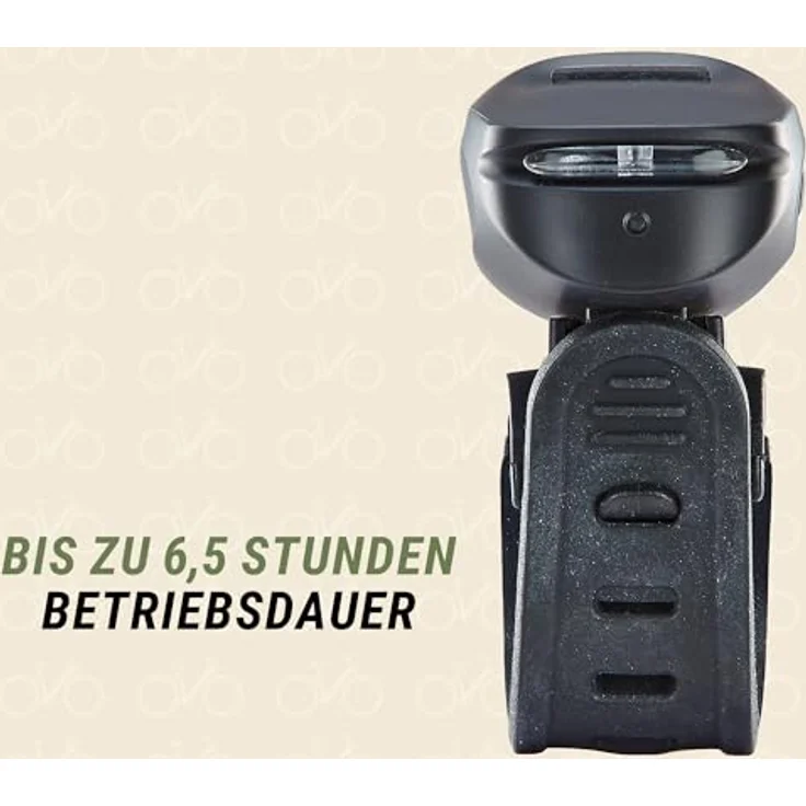Prophete LED USB AKKU-Scheinwerfer, 30/15 Lux Fahrradbeleuchtung – Bild 3