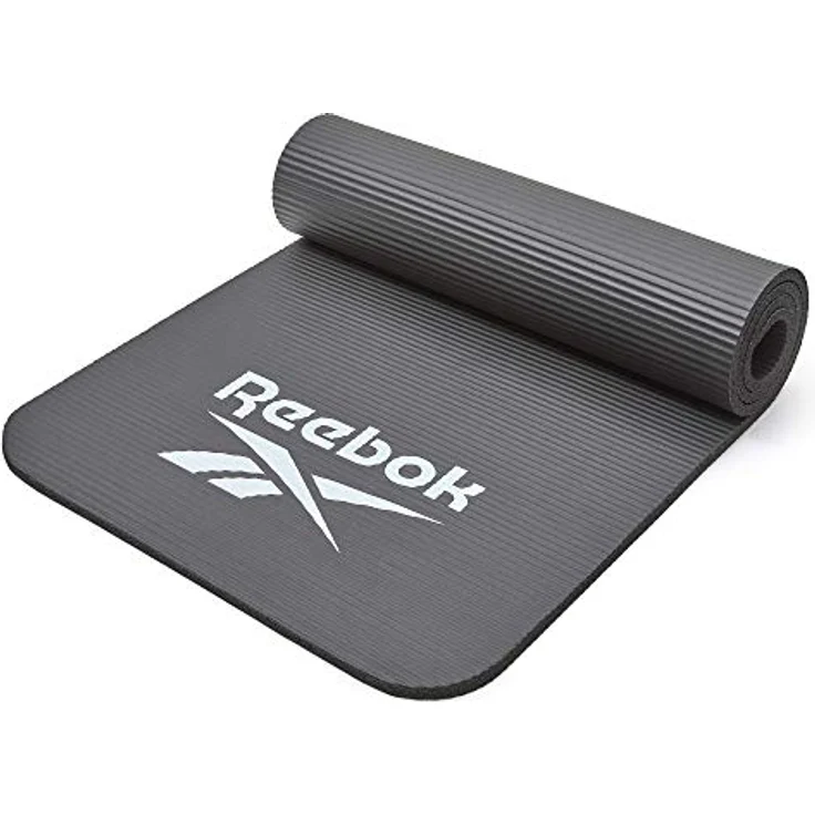 Reebok Training Mat - 10mm - Black, Yogamatte mit gepolsterter Oberfläche aus NBR-Schaumstoff – Bild 4