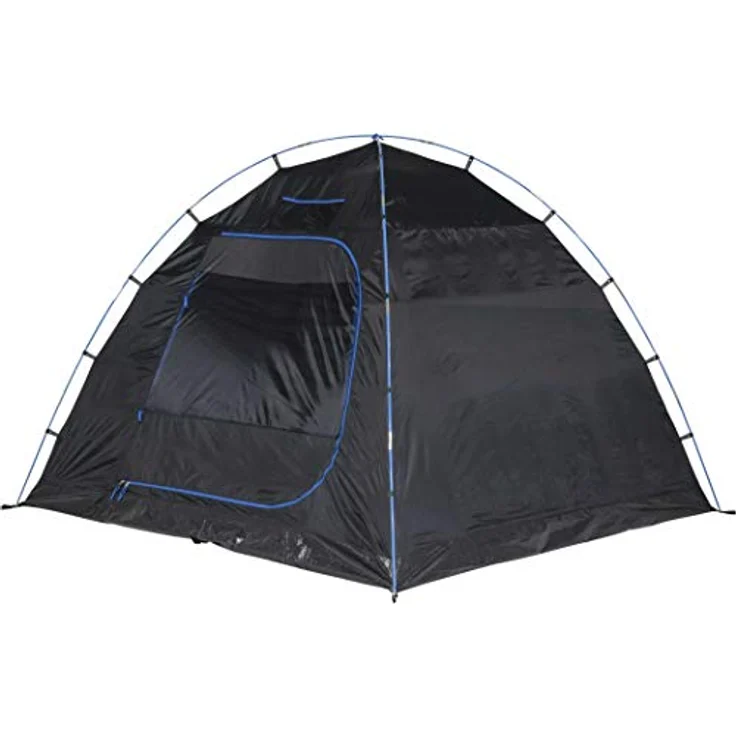 High Peak Tessin 5.0, Kuppelzelt für 5 Personen, 7.50 kg, mit UV-Sonnenschutz und guten Belüftungsmöglichkeiten, blau – Bild 7