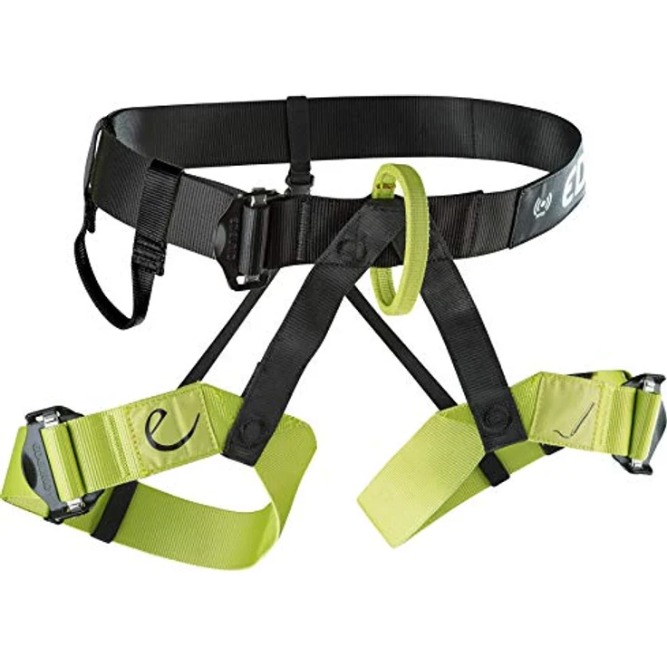 Edelrid Klettergurt Joker, verstellbarer Sitzgurt mit Easy Glider Schnallen und kleiner Tasche, für Taillenumfang 48-112 cm
