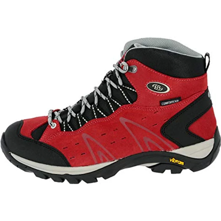 BRÜTTING Trekkingstiefel Mount Bona High, funktioneller Damenschuh mit wasserdichter Klimamembrane und rutschfester Vibram-Laufsohle, grün – Bild 2