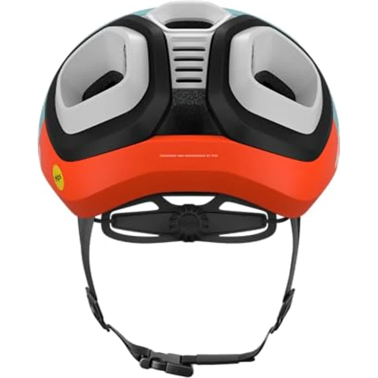 POC Amidal Rennradhelm, leichter Helm mit MIPS Air Node, verstärkten Zonen, effektiver Belüftung und kompatibel mit Knog Rücklicht – Bild 4