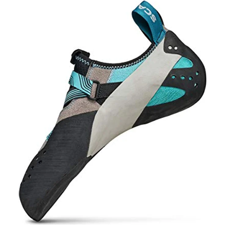 Scarpa Veloce Kletterschuhe für Damen, Größe 36.5, grau - ideal zum Klettern – Bild 4