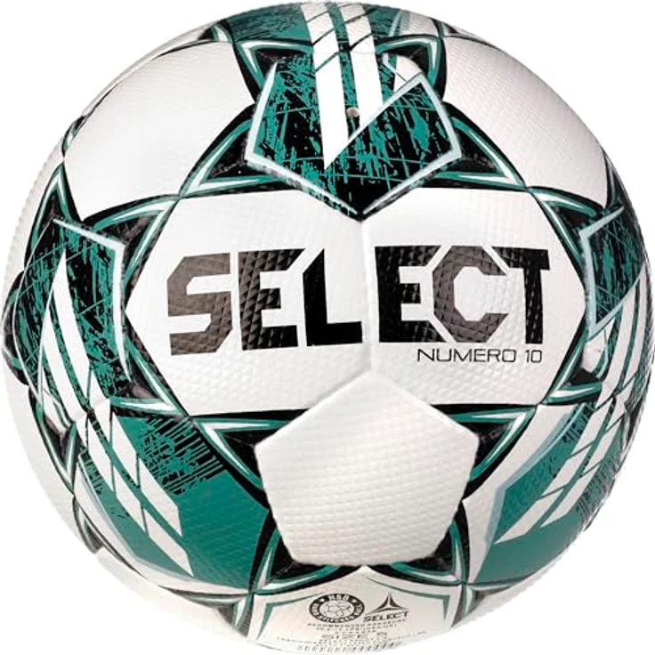 Select Numero 10 FIFA Basic Ball WHT-GRE, Unisex Footballs, Synthetic Leather, White, 5 EU – Bild 3