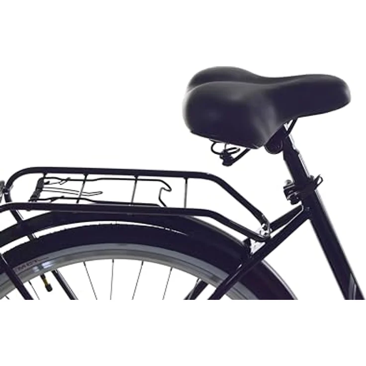 T&Y Trade 28 Zoll Kinder Mädchen City Fahrrad Nexus 3 Gang Schwarz STVO Beleuchtung – Bild 3