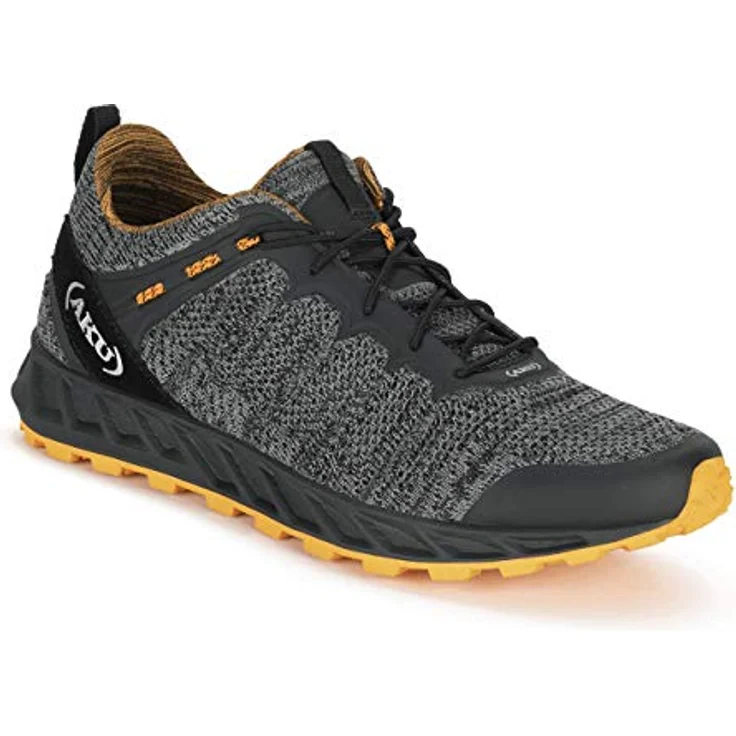 AKU Rapida Air, Herren Wanderschuhe mit Atmungsaktivem Obermaterial, Vibram Cruise Sohle, Schnürverschluss, Schwarz, Größe 45 – Bild 2