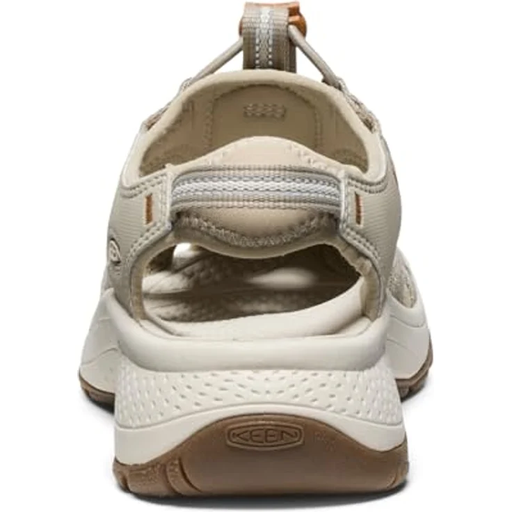 KEEN Astoria West Sandale, Hybridsandale mit frauenspezifischer Passform, Plaza Taupe/Roasted Pecan, Größe 38.5 – Bild 7