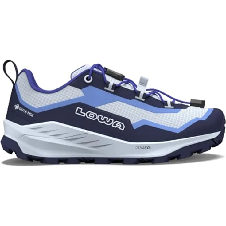 Lowa Trailux GTX Lo Jr, wasserdichte und leichte Kinder Wanderschuhe mit griffiger Laufsohle, GORE-TEX Membrane, Bordeaux/Ton, EU 38 – Bild 2