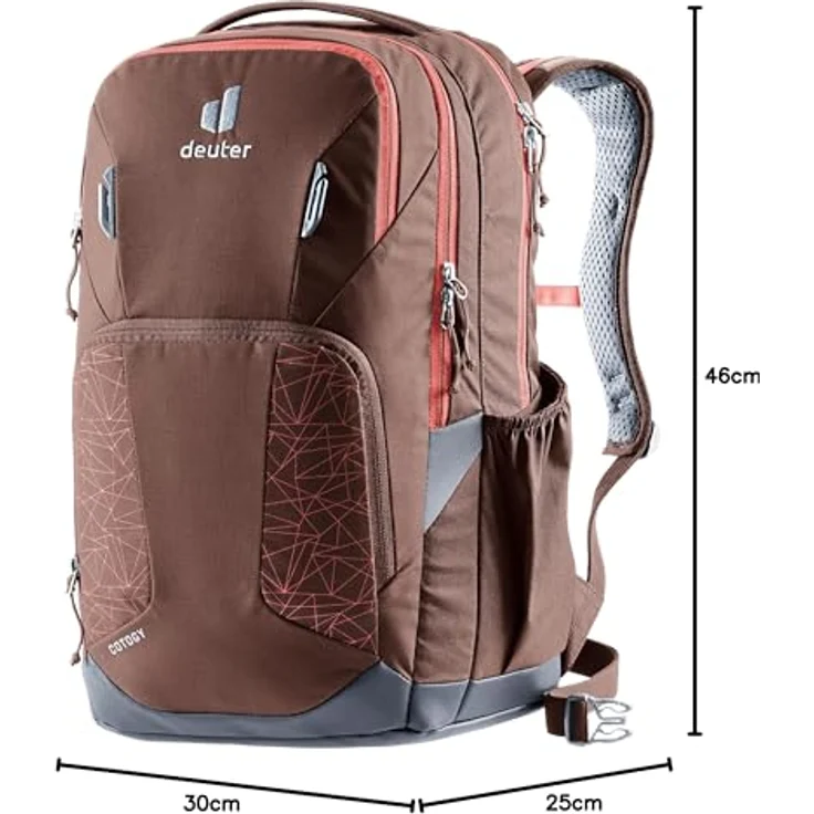 Deuter Cotogy Rucksack, 46 cm, braun, 100% PET, ideale Wanderrucksack-Option – Bild 2