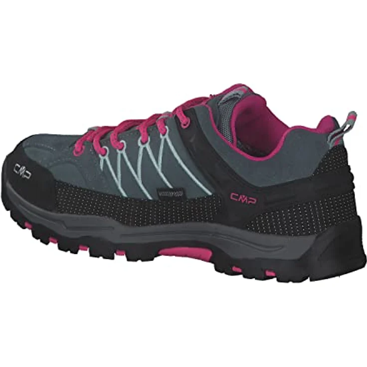 CMP KIDS RIGEL LOW WP TREKKING SHOES, wasserdichte Wanderschuhe mit verstärktem Material und schnellverschluss, Lila, EU 32 – Bild 3