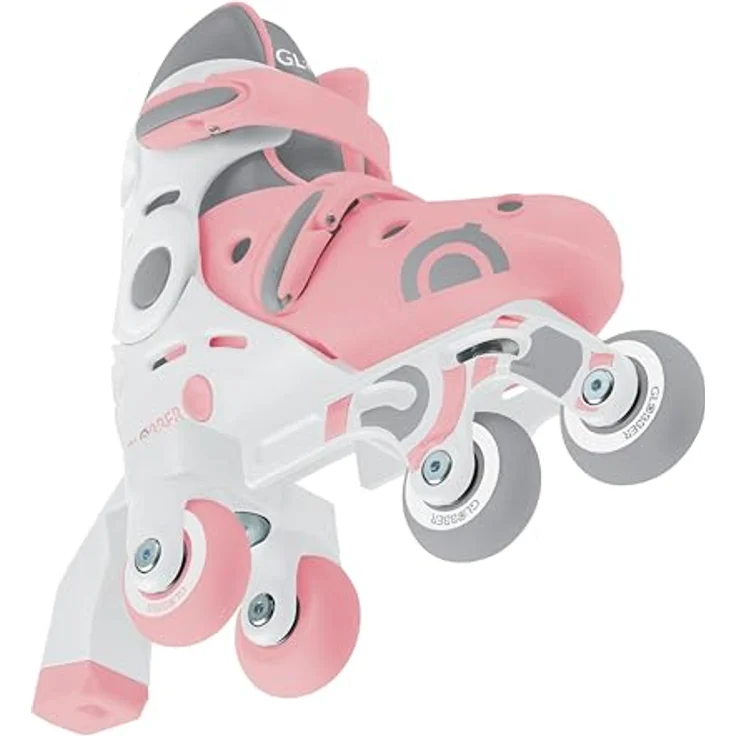 Authentic Sports Globber - 2in1 Learning Skates - rosa - Gr. 26-29 - Werkzeugloser Wechsel, verstellbar, förderung motorischer Fähigkeiten – Bild 14