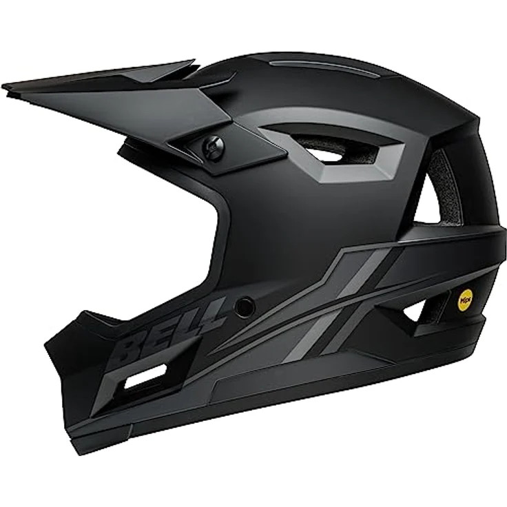 Bell Sanction 2 Dlx Mips Downhillhelm Schwarz M - Leichter Parkhelm mit ventilierte DH Air-Polsterung – Bild 4