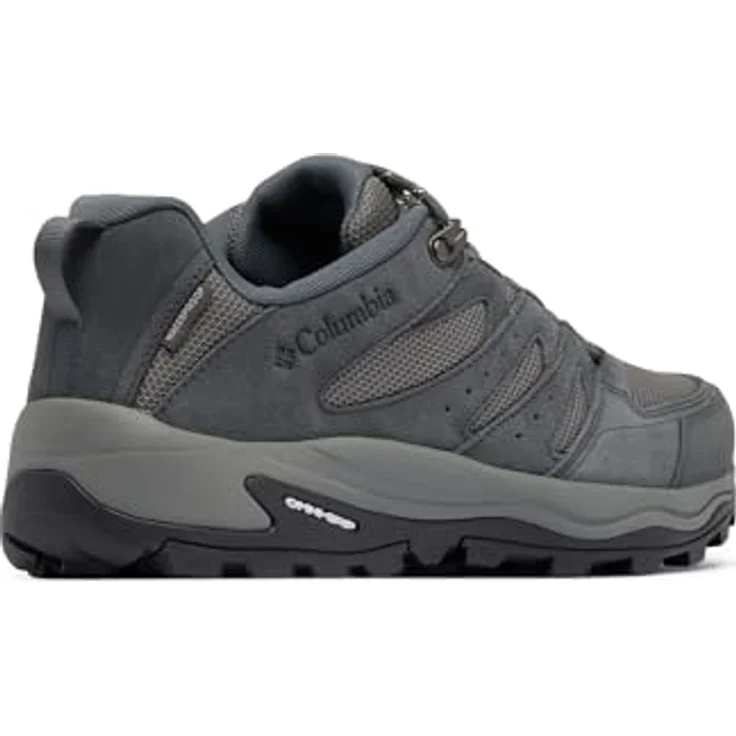 Columbia Redmond IV Low WP 2128721053, Herren Trekkingschuhe, wasserdicht, grau, mit Omni-Grip Live™ Außensohle und Gummizehenschutzkappe – Bild 3