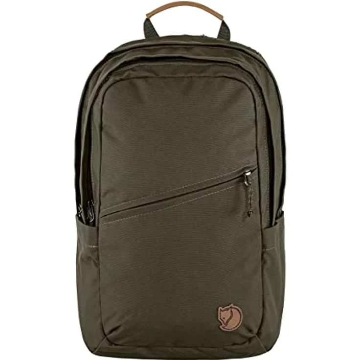 Fjällräven 23344 Räven 20 Sports backpack Unisex Dark Olive OneSize, Gelegenheitsrucksack with Side open pockets – Bild 2